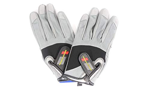 メジャークラフト グローブ MAJORCRAFT フィシンググローブ MCJG-L/GY グレー×ブラック L 1枚目