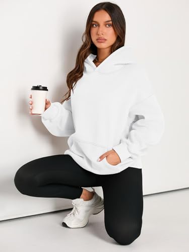 Image of EFAN Women's Hoodies Oversized Sweatshirt Comfort Fleece Sweaters | Cozy Trendy Pullover Hoodies, Sweatshirts with Pockets For Fall & Winter