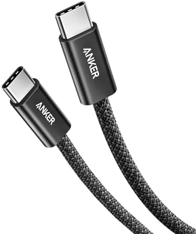 （23:00時点） Anker Zolo USB-C & USB-C ケーブル (240W, 高耐久ナイロン) 1.0m ブラック USB PD対応 高耐久ナイロン素材採用 iPhone 16 / 15 / Galaxy iPad Pro MacBook Pro/Air 各種対応