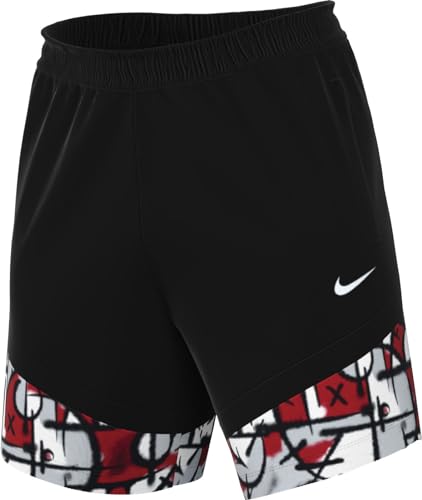 Image of Nike Men's Herren Dri-fit Icon 8in Short Ssnl (Ca. 20,5 Cm), University Red/Black/Black/White, S