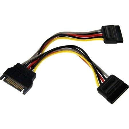 StarTech.com Adaptador de cabo divisor SATA Power Y de 15 cm - Power Spli. (PYO2SATA) *