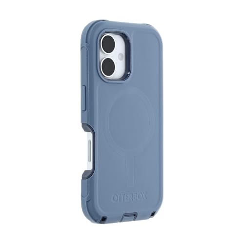 Image of OtterBox iPhone 16 Defender Series Case - Baby Blue Jeans -