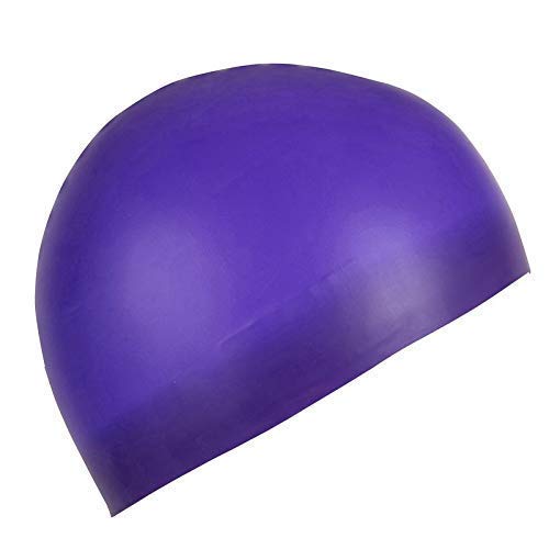 Buy NABAIJI Silicone Swim Cap Purple Online at Low Prices in India