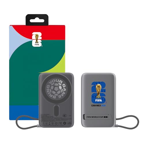 2026 FIFA Licensed 10000mAh Magnetic Power Bank with...
