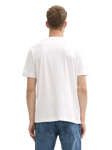 TOM TAILOR Herren Doppelpack T-Shirt mit Rundhals-Ausschnitt aus Baumwolle – Ansicht 5