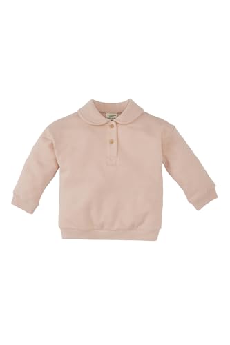 Sweat-shirt bébé à manches longues rose pour les journées de jeux de votre enfant