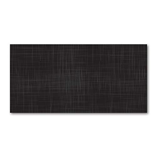 Crédence de cuisine 100x50 cm fond de hotte verre sécurité trempé noir Tulup