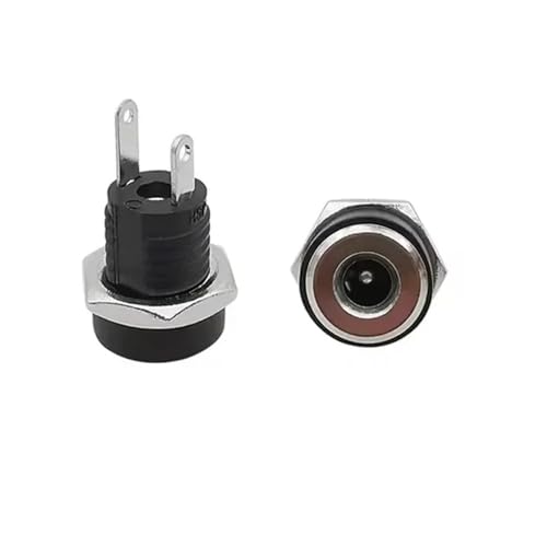 Prise femelle DC022B de 3.5mm x 1.3mm montage panneau pour connecteur alimentation courant cc 50pcs