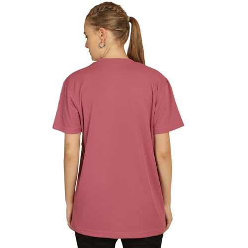 Image of Mack Jonney Solid Classic Fit Round Neck Polyester Lycra Half Sleeves Tshirt for Women(Pack of 2)-MACK630864