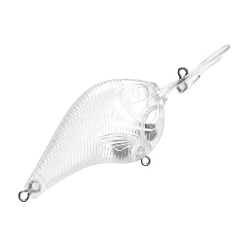 Uadme 10 Pezzi in Bianco Crankbait Non Verniciato