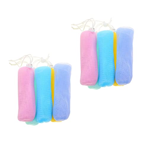 Vaguelly 10Piezas Bolsa Jabón Malla De Jabón Para Hacer Burbujas Bolsa De Almacenamiento De Jabón Color Aleatorio