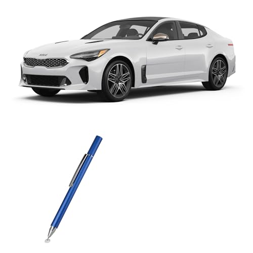 BoxWave Stylus Pen Compatible with Kia 2023 Stinger Display (8 in) - FineTouch Capacitive Stylus, Super Precise Stylus Pen - Lunar Blue