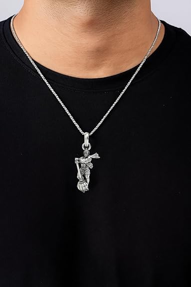 Generic Hanuman Ji Pendant with Gada - Image 2
