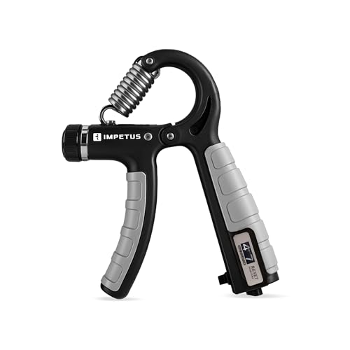 IMPETUS Adjustable Hand Grip Strengthener with In-Built Counter (...