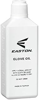 EASTON PROFESSIONAL Baseball and Softball Glove Oil, Specifically Designed To Speed Up Break-In Time Of Any New Baseball Glove and Softball Glove, Easy to Use Bottle, 1 Bottle