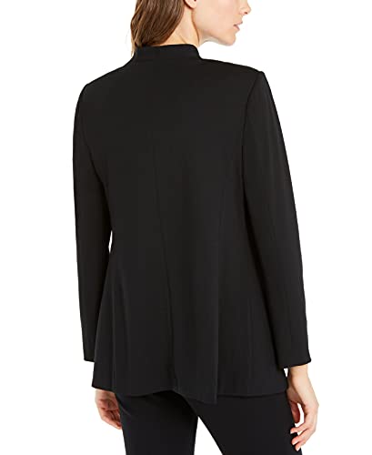 Alfani Womens One-Button Slit Blazer Jacket, Black, Size X-Large #TOP1
