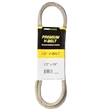 Maxpower 347499 Premium Belt Reinforced with Kevlar Fiber Cords, 1/2" x 56"