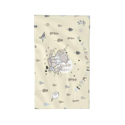 タオル くまのプーさん フェイスタオル エステタオル マイクロファイバー バスタオル 柔らか肌触り 浴用 家庭用 40*70cm