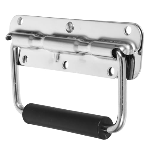 Mango plegable de acero inoxidable con resorte de alta resistencia para caja de herramientas