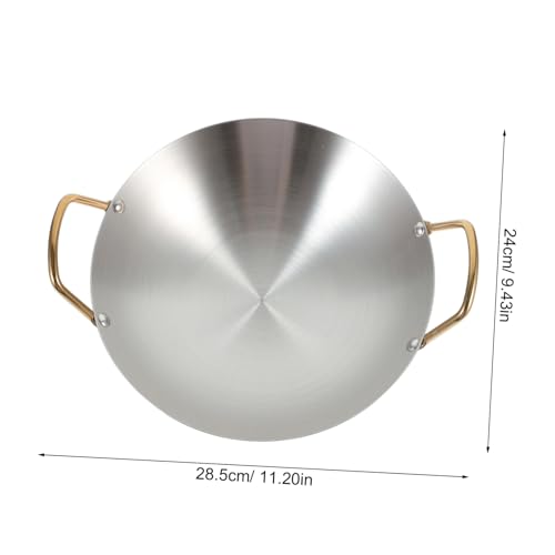 Wok de acero inoxidable con doble asa Cabilock miniatura 2