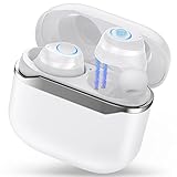 auriculares bluetooth twin2 blancos Gran Ajuste y Diseño Minimaiista: Los auriculares Bluetooth i08 están diseñados para que se ajusten cómodamente a sus oídos, aunque se usen durante un tiempo prolongado no resultarán molestos. Su diseño interno se ajusta de forma segura y no se cae, perfecto para hacer deporte, ejercicios, correr, audiolibros y hasta ver la televisión.