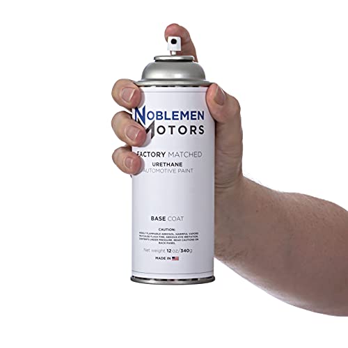 Noblemen Motors NMM-AB-T-100012 Exact Match Automotive Aerosol Paint Compatible With Toyota 1D7 Silver Shadow Pearl Oem Spray Paint - 12Oz Basecoat thumb #2