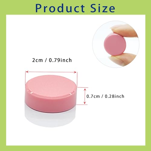 PYJLBX Fridge Magnets, 30 Pack Strong Mini Round Heavy Duty Magnets for Whiteboard Notice Board, Office & Crafts - Image 4