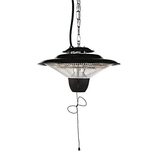 Infrarot-Außen-Deckenheizstrahler, Heizpilz, Zwei-Gang-Einstellung, Sofortige Erwärmung in 3 Sekunden, Für Pavillon Balkon Innenhof Garten Hotel