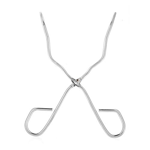 Pinça para cadinho de 24 cm, alicate para cadinho de fundição química, para fixação de fixação