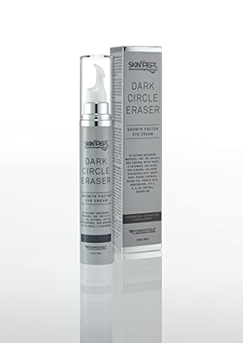 SkinPep Dark Circle Eraser - Peptide Eye Cream + Hyaluronic Acid + Collagen + Retinol + Vitamin C + Jojoba Oil +Vitamin E Anti-Ageing Gel (15ml)