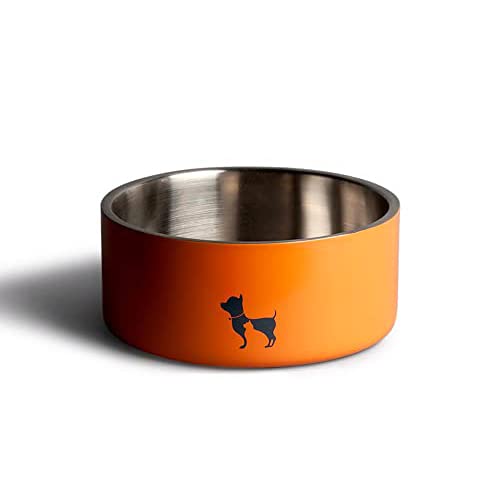 Heads Up For Tails Quintessential Double-Walled Pet Bowl - 1900 ml (B09TY1CVRJ) Amazon Price History, Amazon Price Tracker