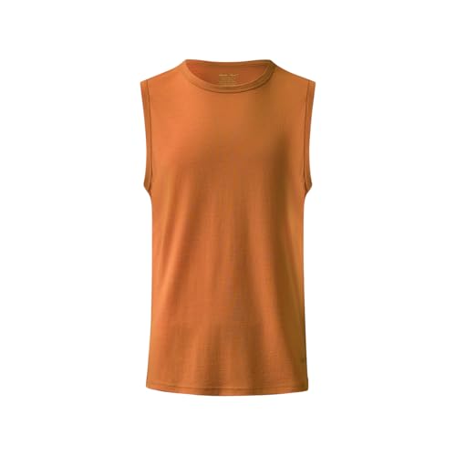 [SHEEP RUN] M's Merino Sleeveless Shirt (M, Sugar)