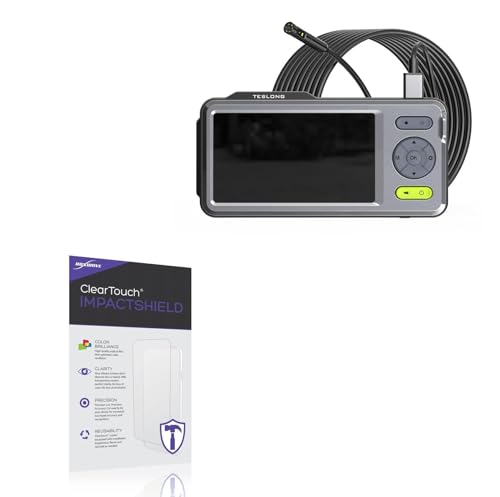 BoxWave Screen Protector Compatible With Teslong NTS500B - ClearTouch ImpactShield (2-Pack), Impenetrable Screen Protector Flexible Film