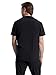 Cherokee iFlex Men Scrubs Top V-Neck Plus Size CK661, 3XL, Black