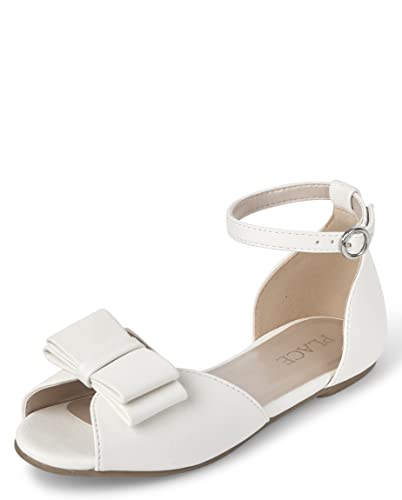 The Children's Place Unisex-Child Open Toe Ballet Flats