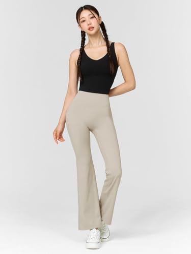 XEXYMIX ヨガウェア レギンス ストレッチ ヨガパンツ レディース 美脚 XWFLG13J3 BLACK LABEL シグネチャーパワーライズ フレアパンツ の商品画像 5