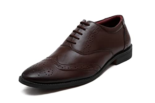 66% OFF ARAMISH Men's Premium Leather Formal Brogue Shoes – Best Formal Footwear Deal