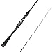 Cadence Vigor Spinning Rod, 30-Ton Carbon Blank, Fuji Reel Seat, Durable Stainless-Steel Guides, 2-Piece Rod with Convenience & Performance, Multiple Actions Available (Vigor-692S-MHF)