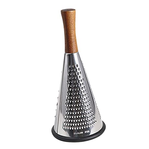 Rallador manual de queso Luxshiny de metal para cocina miniatura 1