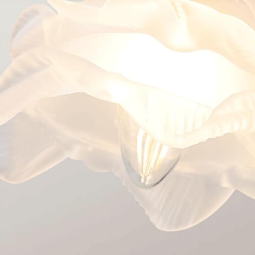 Source de lumière E14 en suspension pétale pour éclairer votre étude - 6