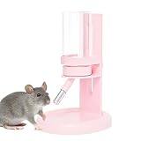 Design gain de place: Cette bouteille d'eau pour hamster optimise l'espace dans la cage grâce à son design vertical moderne, tout en s'harmonisant parfaitement avec les accessoires comme les bols et les jouets. Elle crée un environnement organisé et esthétique, favorisant le bien-être des petits animaux dans des habitats compacts sans encombrement visuel.