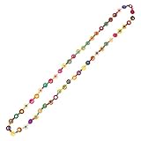 SOLUSTRE Collar Bohemio Retro de Cáscara de Hecho Mano Joyería con Cuentas Redondas para Mujer Accesorio Casual para Playa y Fiesta