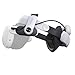 BOBOVR M3 Pro バッテリーパックストラップ アクセサリー、 - 顔のストレスを軽減、磁気バッテリー交換、Quest 3と互換性ありアクセサリー 強化
