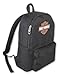 Harley-Davidson Bar & Shield Graphic Backpack w/Adjustable Straps - Black/Orange