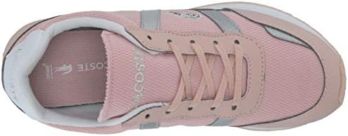 Lacoste Unisex-Child Partner Sneaker, Natural/White, 4.5 Medium US Big Kid | Image 4