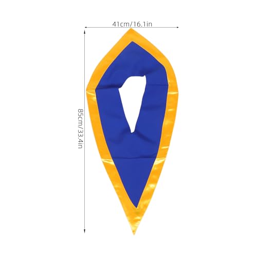 Pañuelo en V de satén reversible accesorio unisex elegante bodas 2