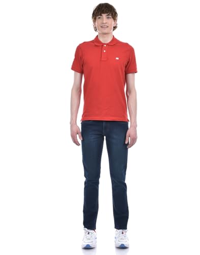 Image of Numero Uno Men's Grey Low Rise Skinny Fit Sustainable Jeans