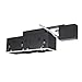 Jesco Lighting MGRP20-3WB Modulinear Directional Lighting for Remodeling, Double Gimbal PAR20 3-Light Linear, Black Interior with White Trim