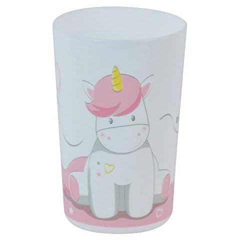 Vaso de plástico unicornio para niños Fun House 005685 Cover