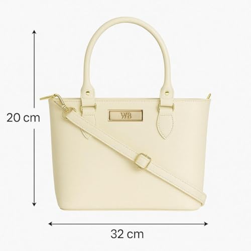 Bolsa Feminina Lorena Com Alça Removível (Gelo)